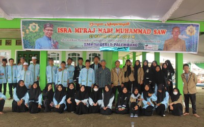 Rohis Assyifa SMK Negeri 5 Palembang Gelar Isra Mi’raj 1444 Hijriah