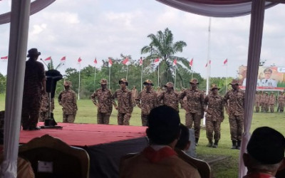 Retret Laskar Pandu Dinas Pendidikan Propinsi Sumatera Selatan
